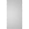 Ekena Millwork Vertical Surface Mount PVC Gable Vent: Non-Functional, w/ 3-1/2"W x 1"P Standard Frame, 16"W x 30"H GVPVE16X3001SN - alternate 2